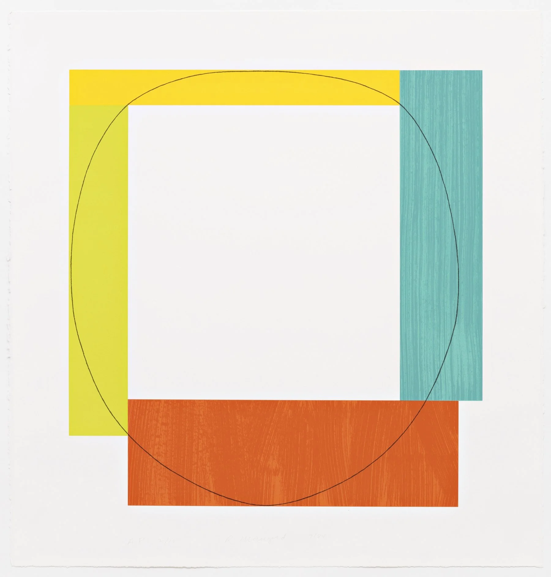 Robert Mangold prints, Betsy Senior Fine Art